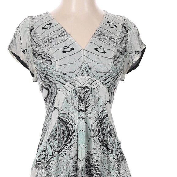 Brian Reyes Designer 100% Silk Dress Size 0 - Picture 1 of 4